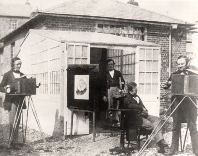 Fox Talbot at the Reading photographic establishment by English Photographer
